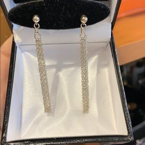 Sterling Silver chain earrings